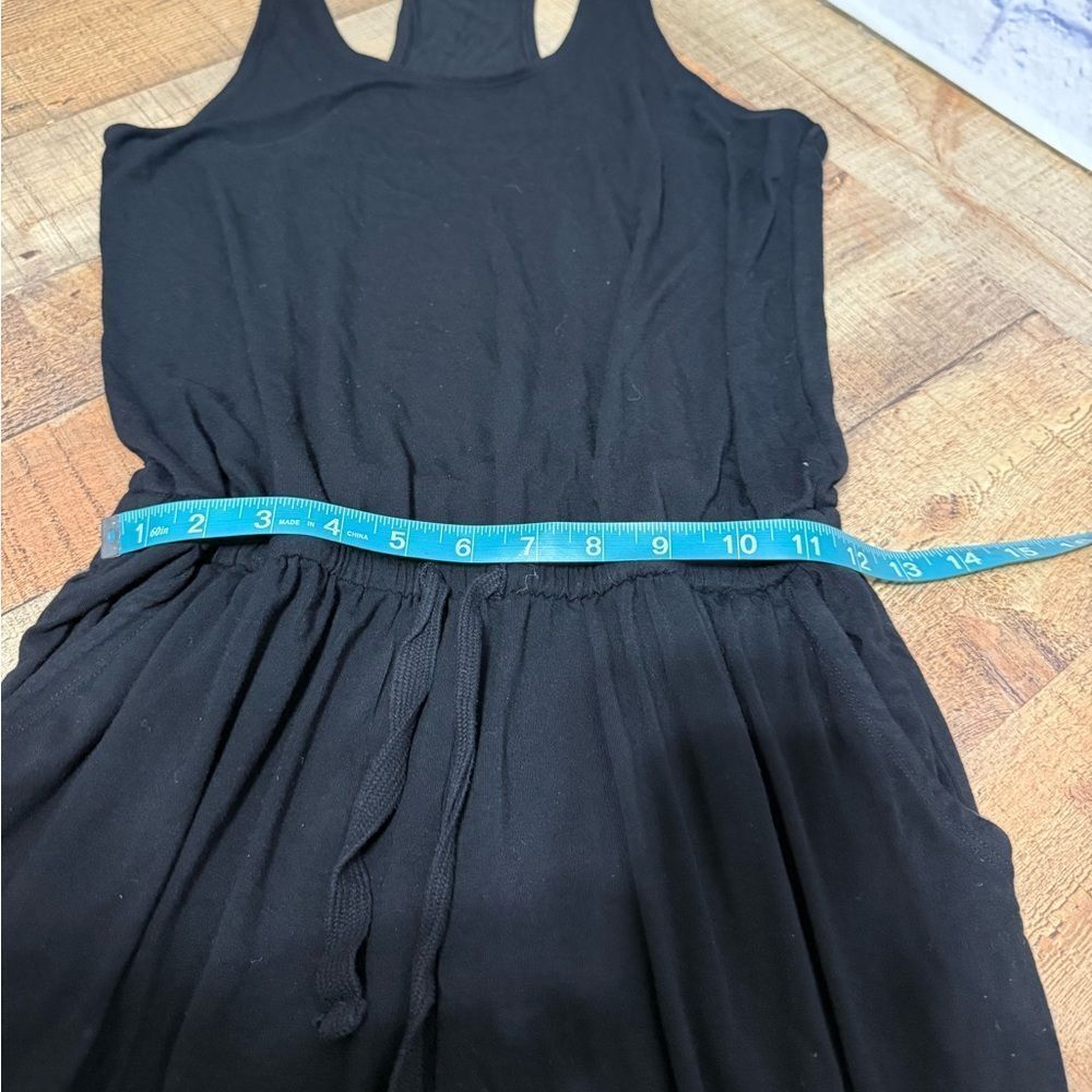 Aerie Racerback Tank Jumpsuit Jogger Black small - Picture 11 of 13